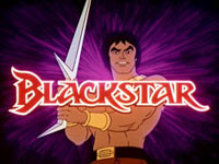 Filmation's Blackstar logo image