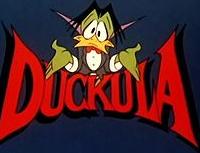 Count Duckula cartoon logo image