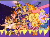 Galaxu High cartoon logo image