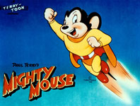 Mighty Mouse TV series logo