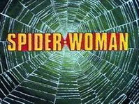 Spider-woman cartoon logo