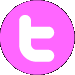 Twitter round logo image